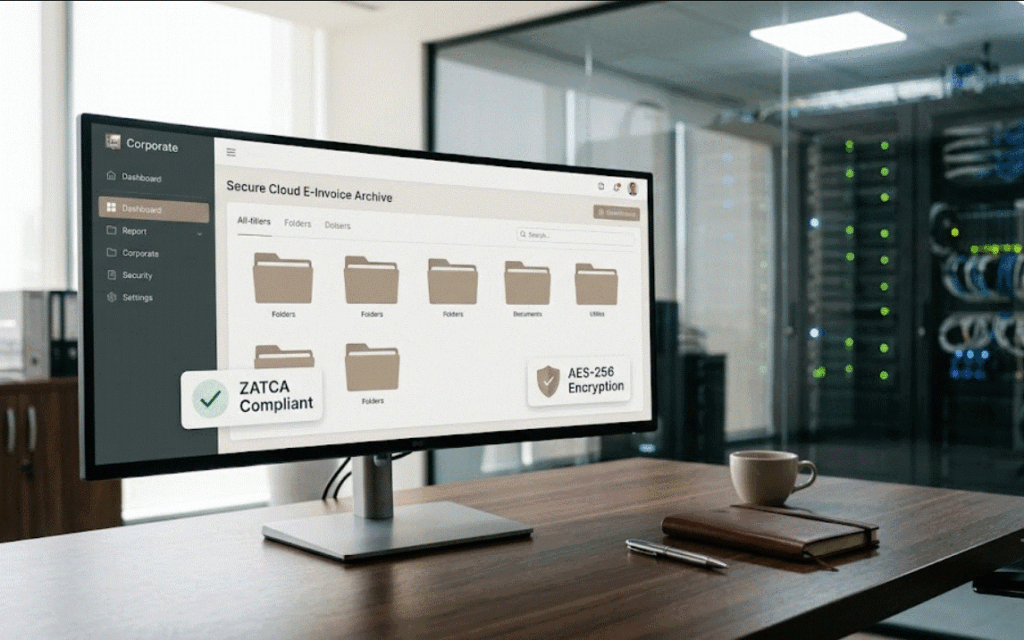 E-invoice archiving
