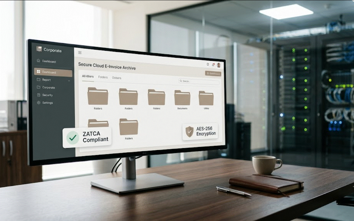 E-invoice archiving