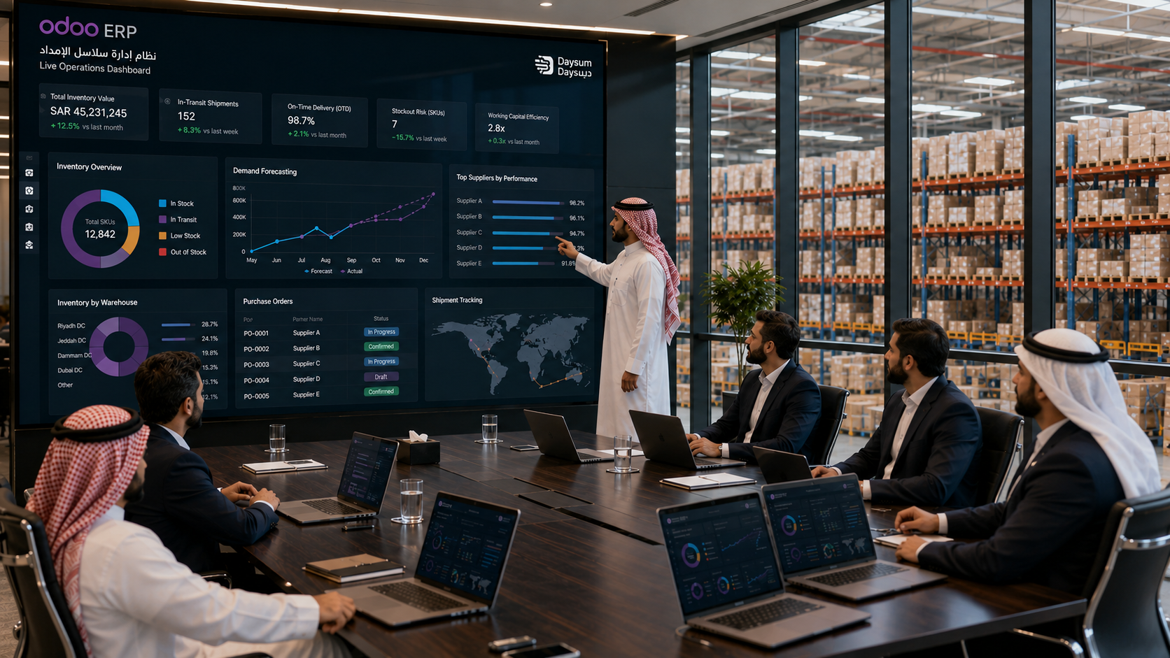 Odoo supply chain