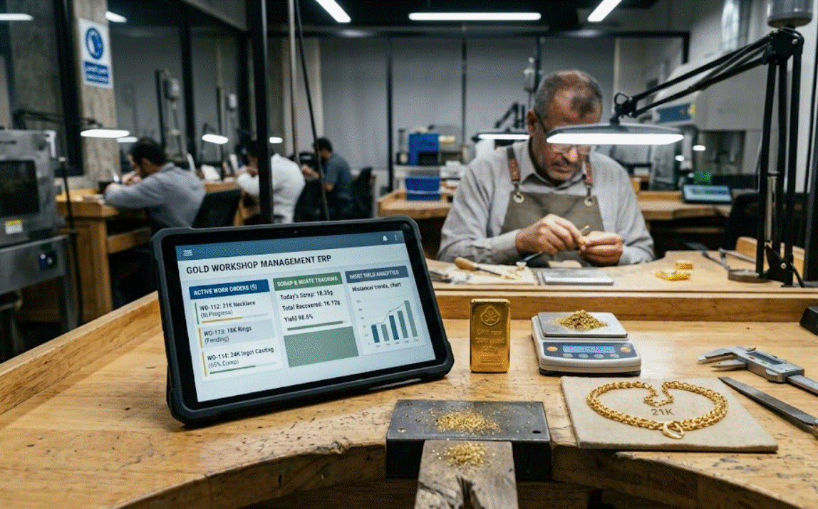 Gold workshop management